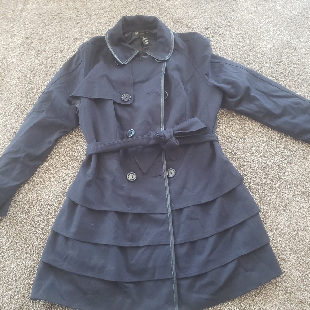 Navy blue INC princess coat